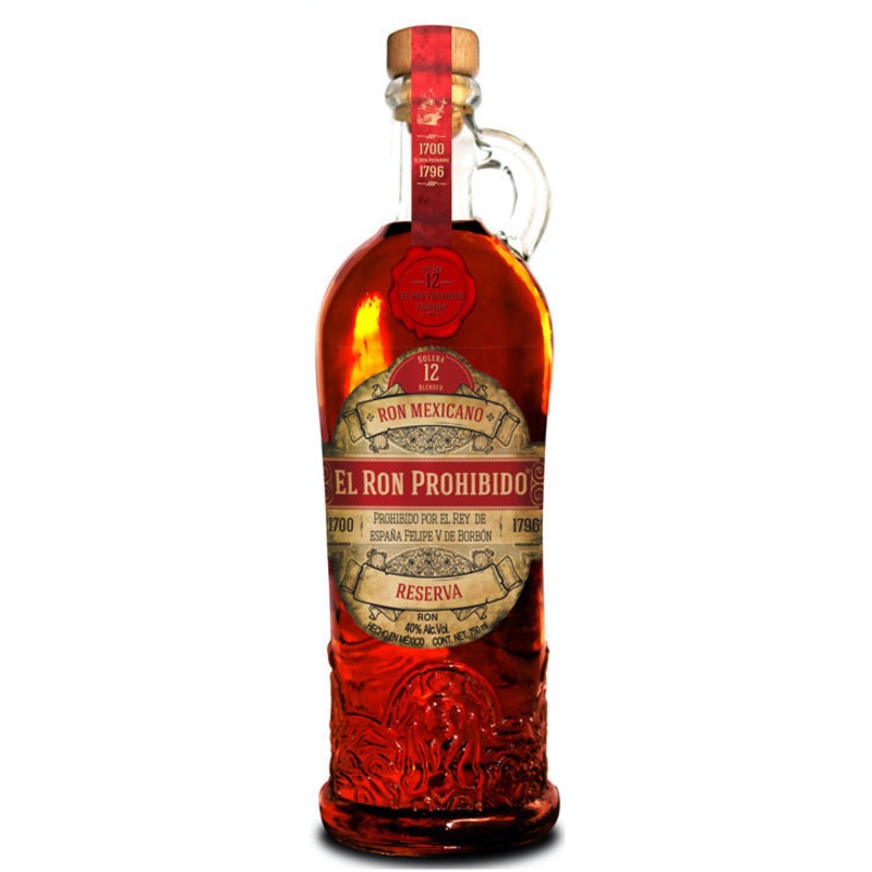 El Ron Prohibido Mexican Rum Reserva 12 Yr