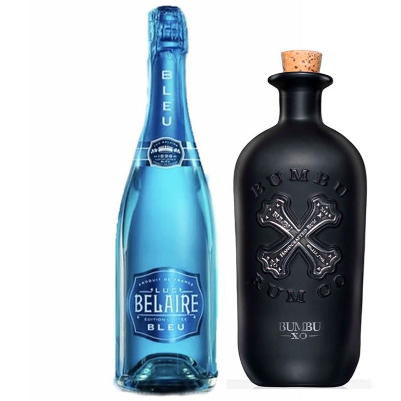 Luc Belaire Bleu & Bumbu XO Rum Bundle