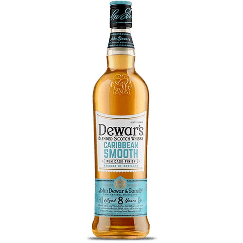 Dewar’s Blended Scotch Caribbean Smooth Rum Cask Finish 8 Yr