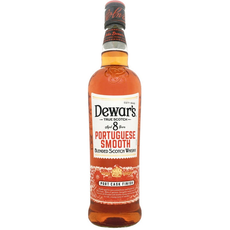 Dewar’s Blended Scotch Portuguese Smooth Port Cask Finish 8 Yr
