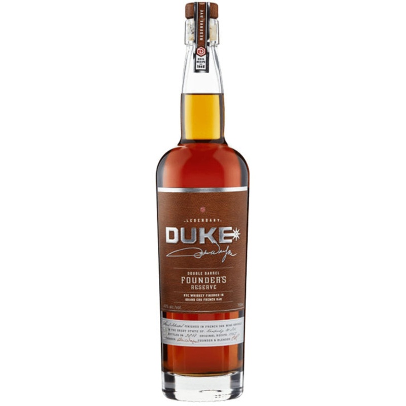 Duke Rye Whiskey Double Barrel Founder’s Reserve