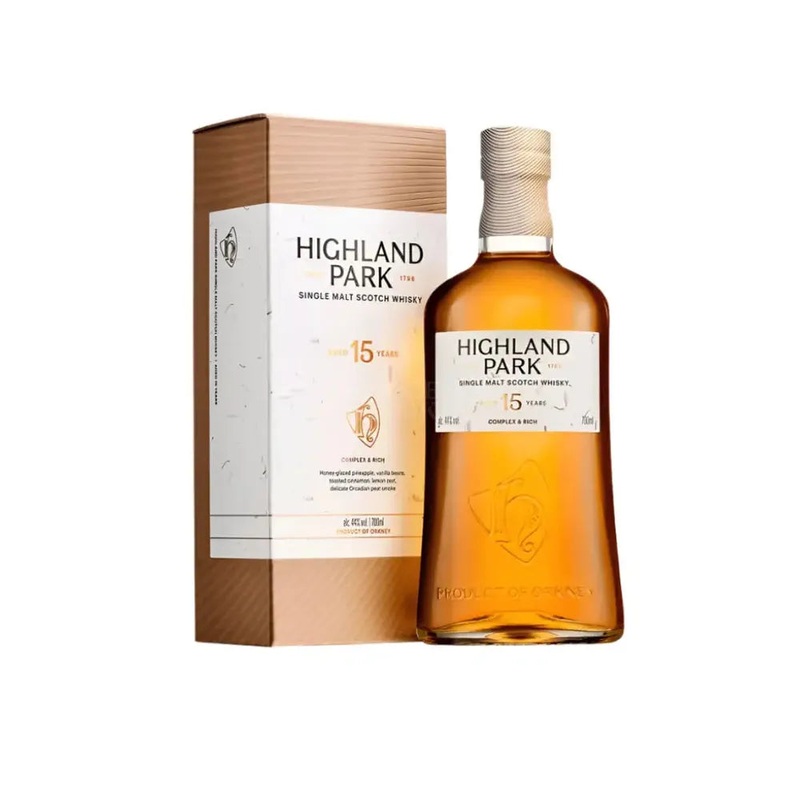 Highland Park 15 Year Old Single Malt Scotch