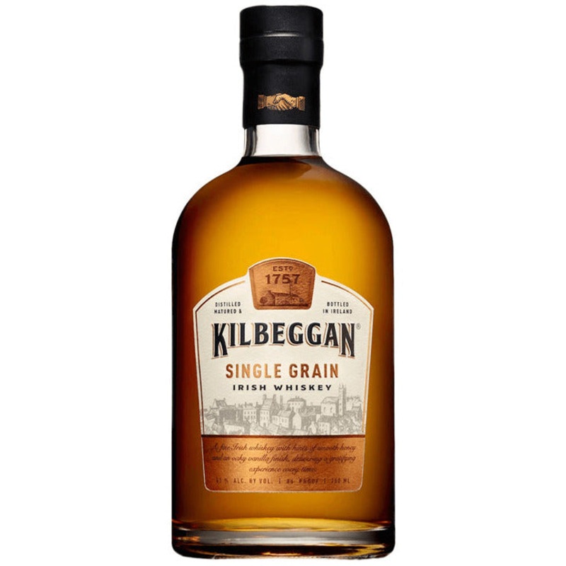 Kilbeggan Single Grain Irish Whiskey