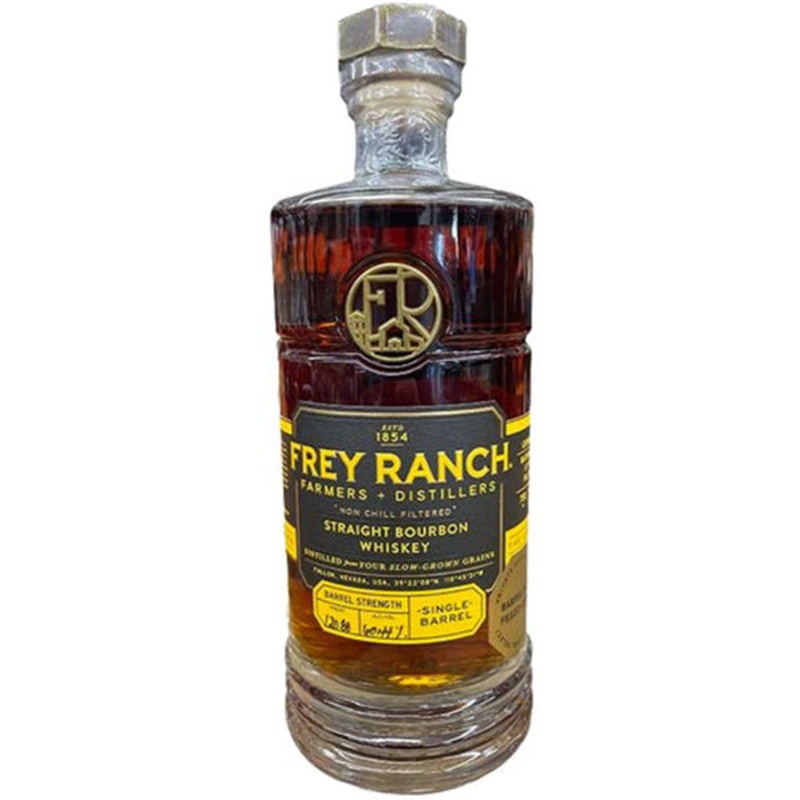Frey Ranch San Diego Barrel Boys Single Barrel Select Bourbon Whiskey ‘Black and Yellow’