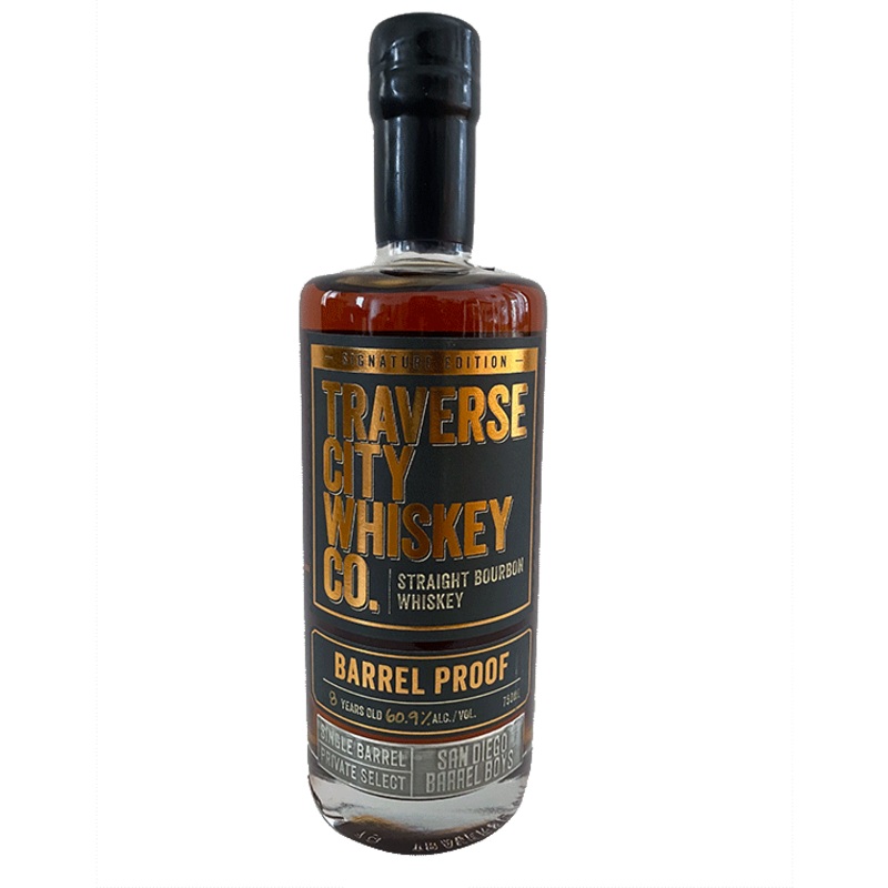 Traverse City Whiskey Co. 8 Year Barrel Proof SDBB Private Select