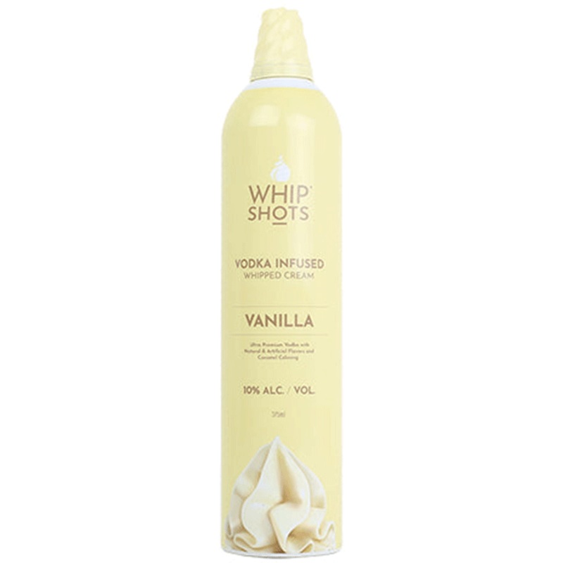 Whipshots Vanilla Vodka Infused Whipped Cream by Cardi B 375ml