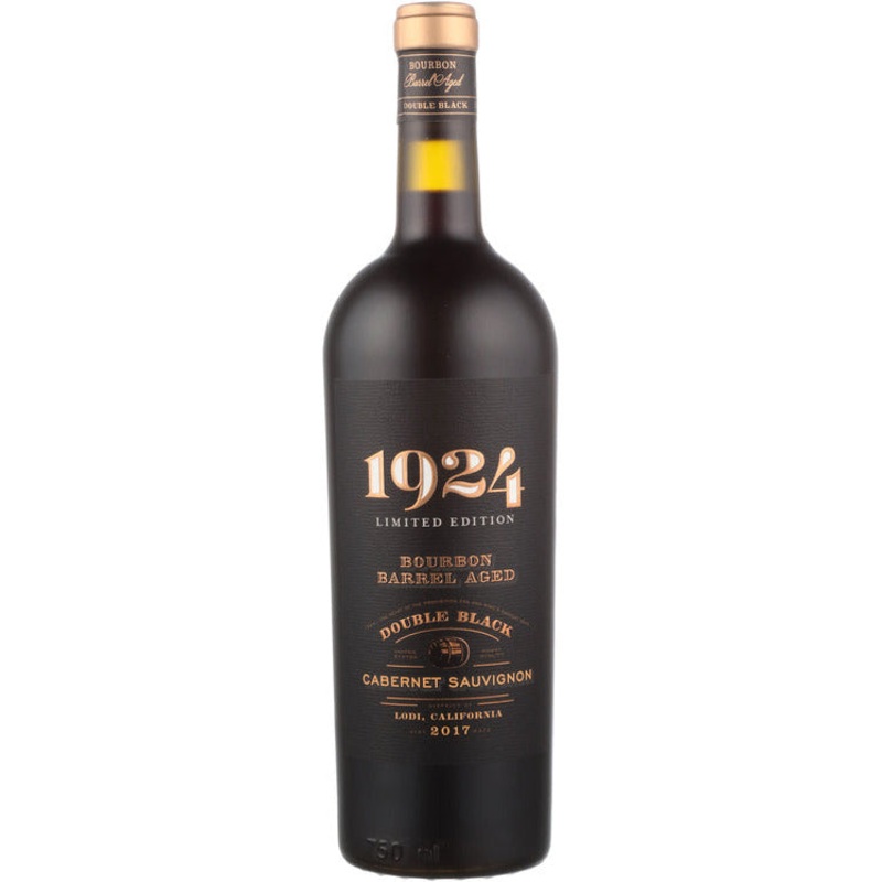 Gnarly Head Cabernet Sauvignon Bourbon Barrel Aged Double Black 1924 Limited Edit Lodi