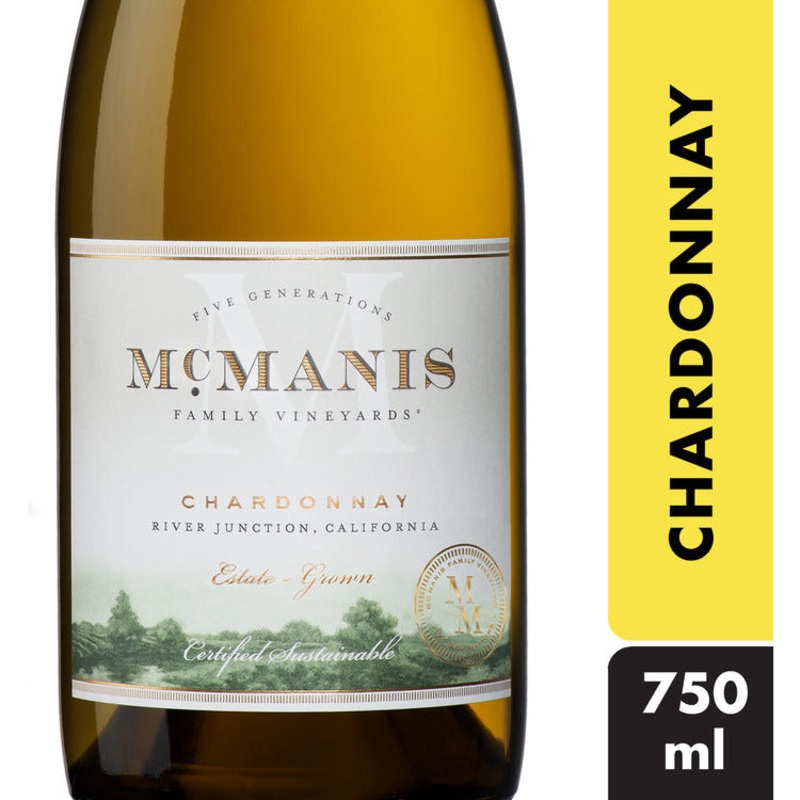 Mcmanis Family Vineyards (Wg) Chardonnay River Junction