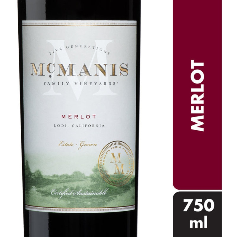 Mcmanis Family Vineyards Merlot California