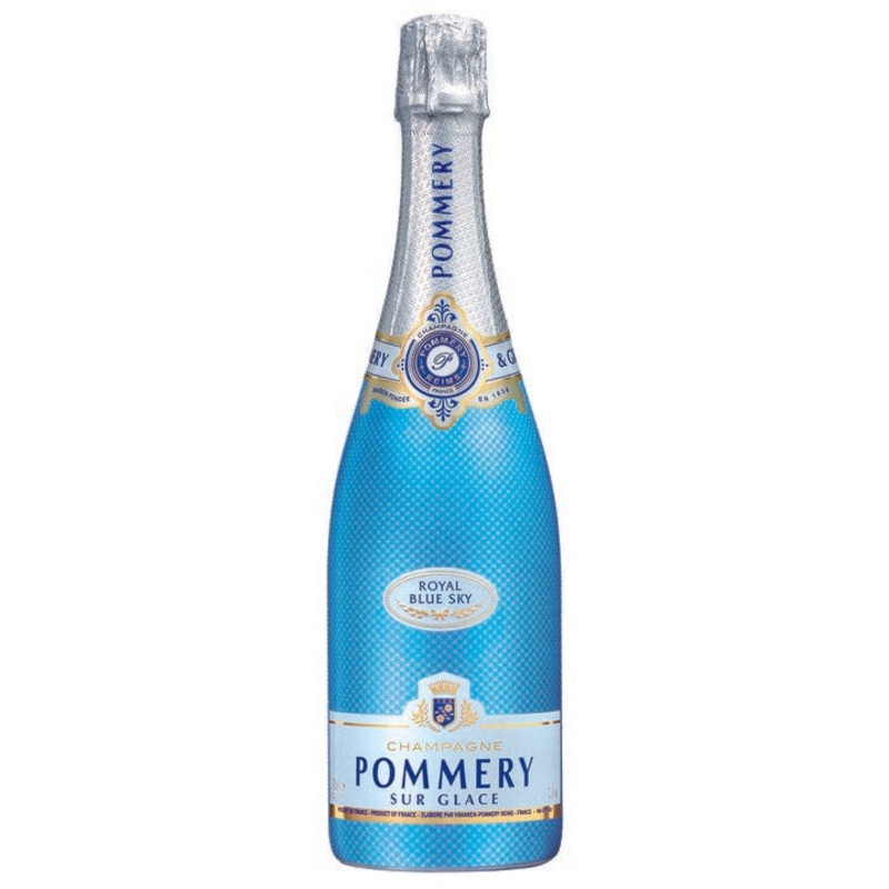 Pommery Champagne Dry Royal Blue Sky Sur Glace