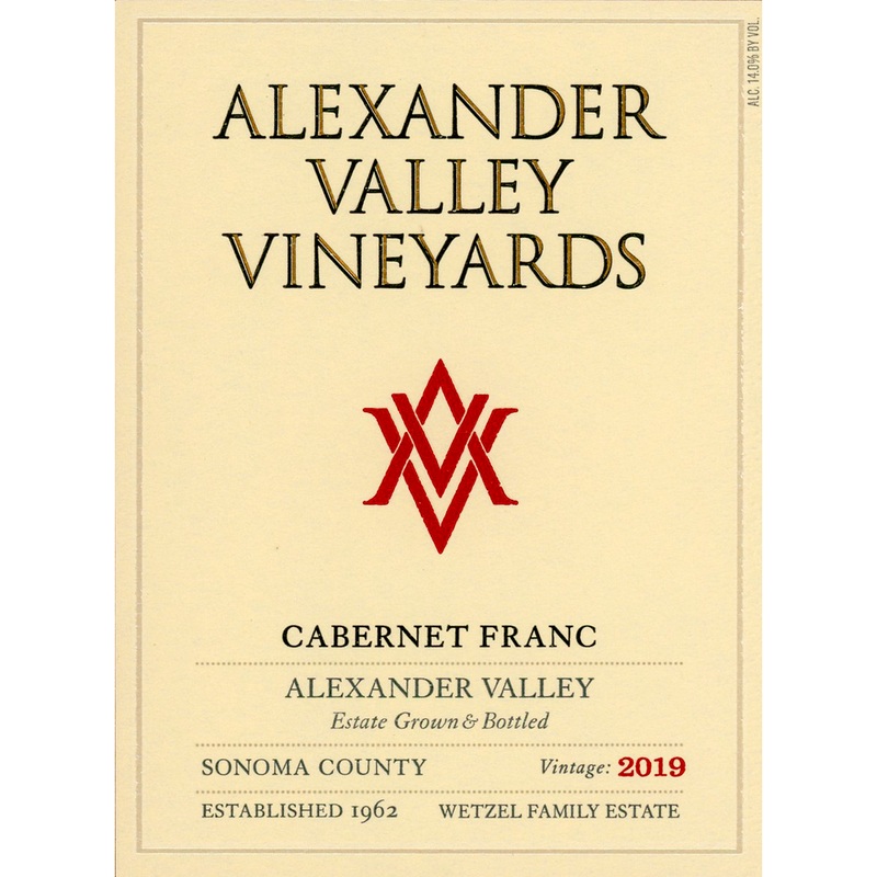 Alexander Valley Vineyards Estate Cabernet Franc 750ml