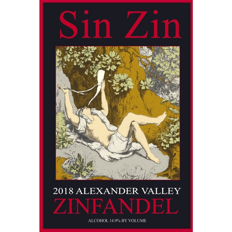 Alexander Valley Vineyards Sin Zin Alexander Valley Zinfandel 750ml