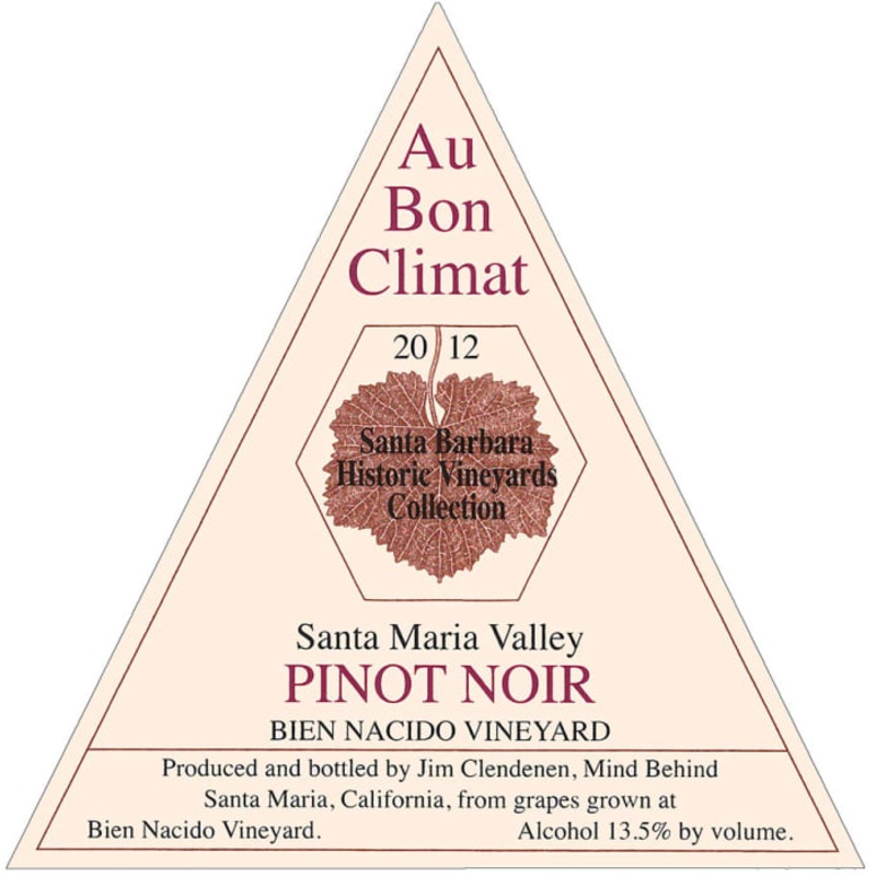 Au Bon Climat Bien Nacido Santa Maria Valley Pinot Noir 750ml