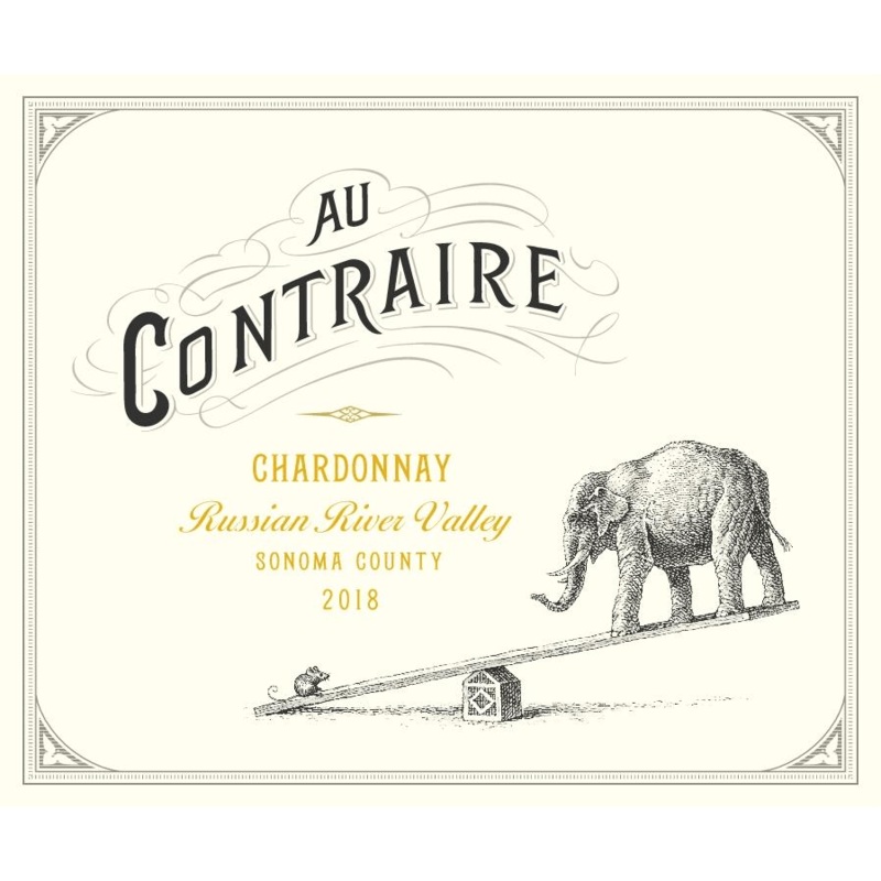 Au Contraire Russian River Valley Chardonnay 750ml