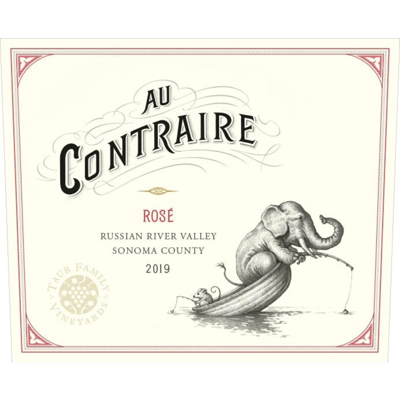 Au Contraire Russian River Valley Pinot Noir Rose 750ml