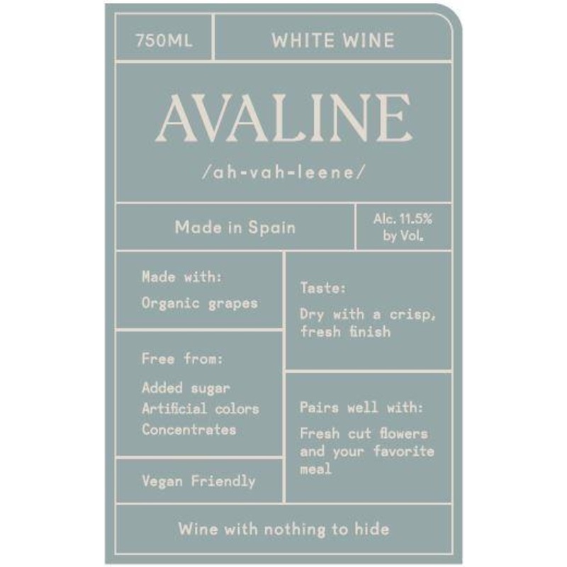 Avaline Spain White Blend 750ml
