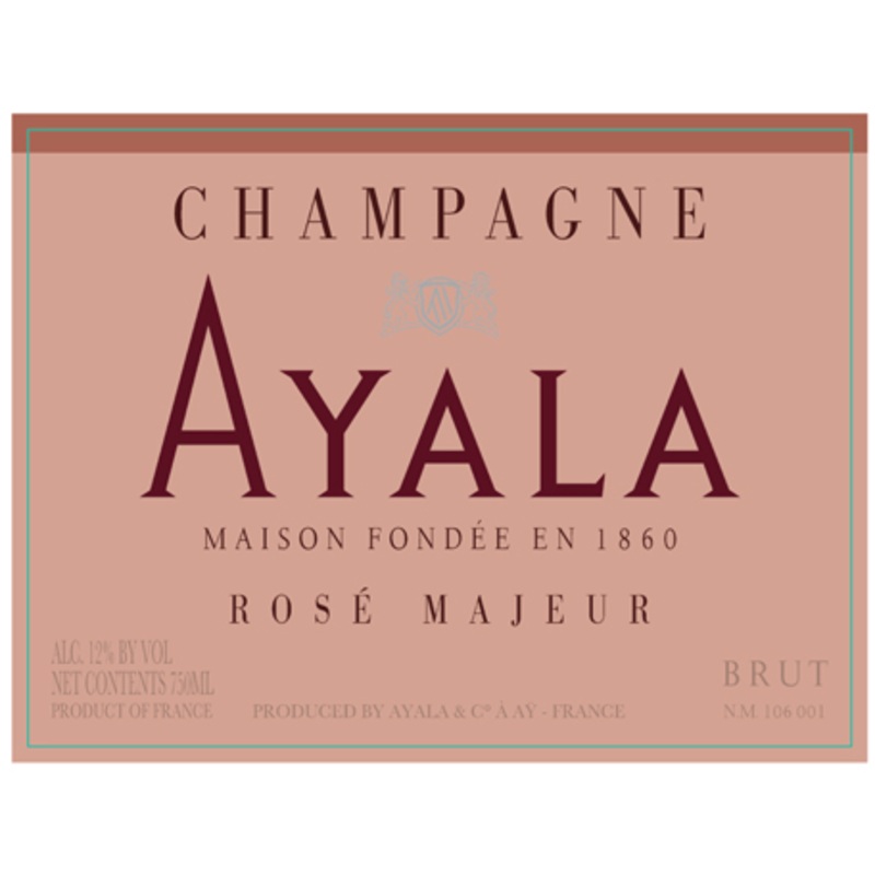 Ayala Rose Majeur Champagne Rose Sparkling 750ml