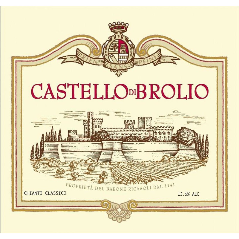Barone Ricasoli Castello Di Brolio Chianti Classico DOCG Sangiovese 750ml