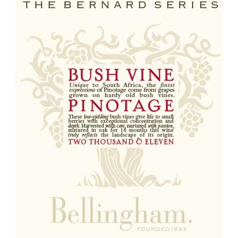 Bellingham The Bernard Series Bush Vine Pinotage 750ml