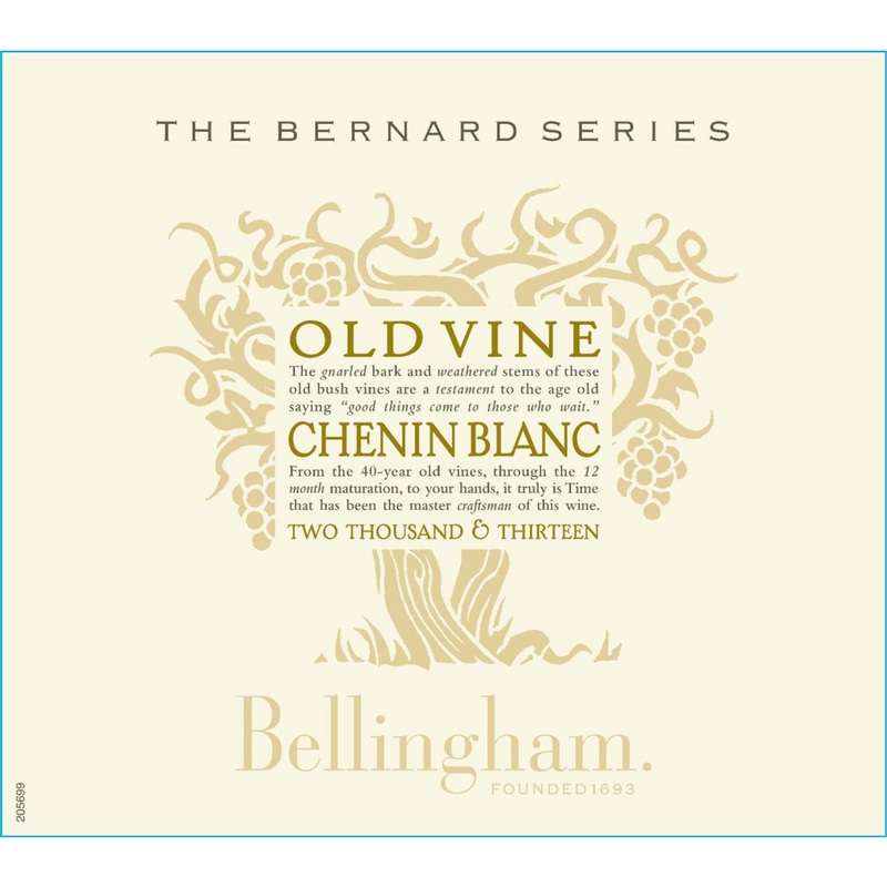 Bellingham The Bernard Series Coastal Region Old Vine Chenin Blanc 750ml
