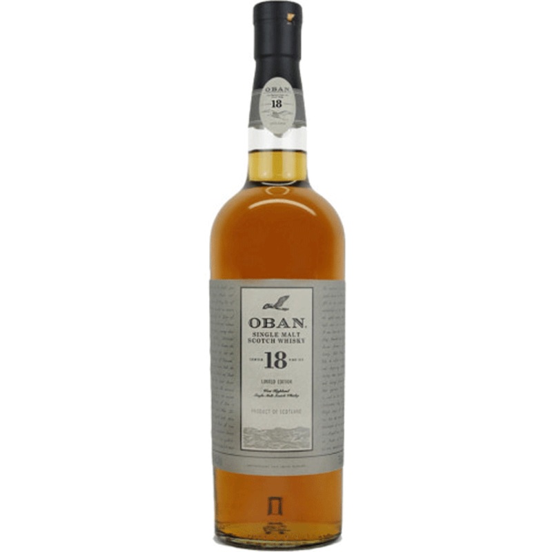 Oban 18 Year Single Malt Scotch Whisky