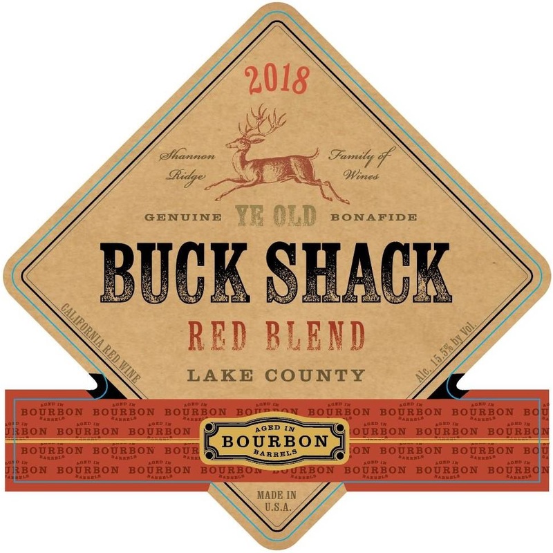 Buck Shack Lil’ Fatty Lake County Bourbon Barrel Red Blend 750ml