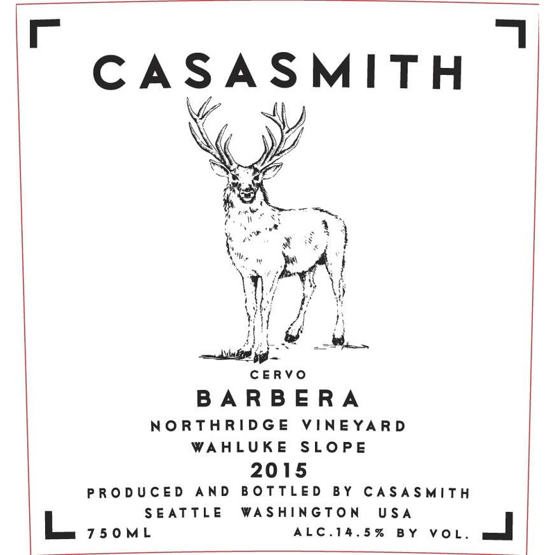 Casa Smith Wahluke Slope Cervo Barbera 750ml
