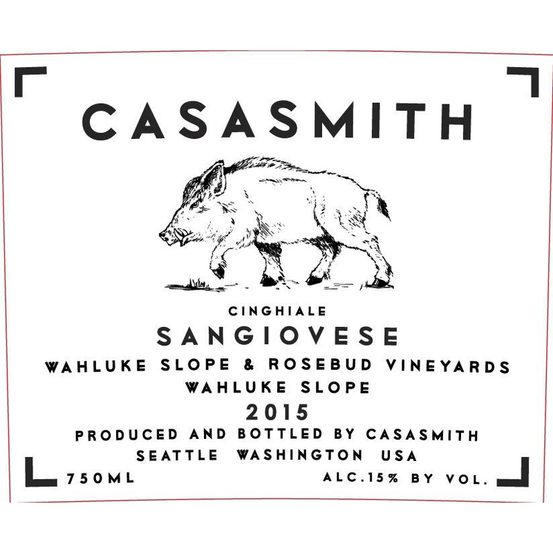 Casa Smith Wahluke Slope Cinghiale Sangiovese 750ml