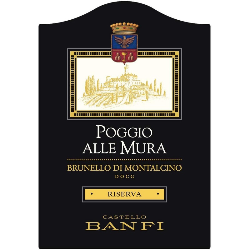 Castello Banfi Poggio Alle Mura Brunello Di Montalcino Riserva DOCG Sangiovese 750ml
