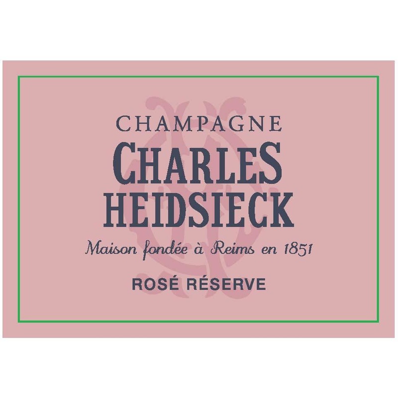 Charles Heidsieck Champagne Brut Rose Reserve Champagne Blend 750ml