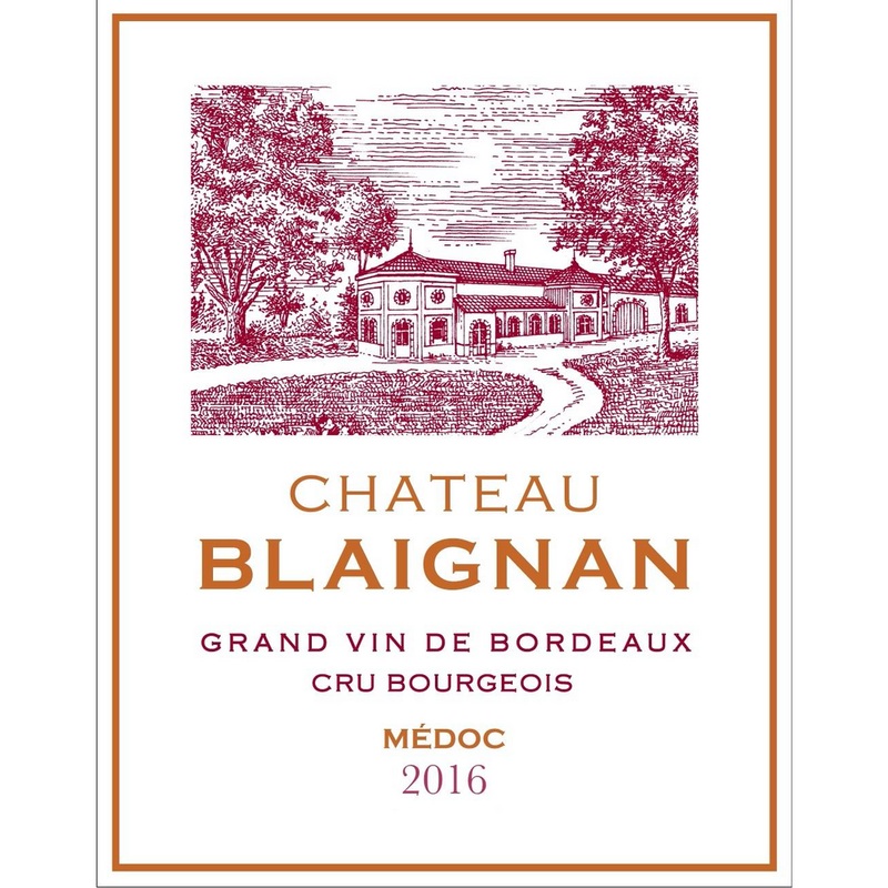 Chateau Blaignan Medoc Red Bordeaux Blend 750ml