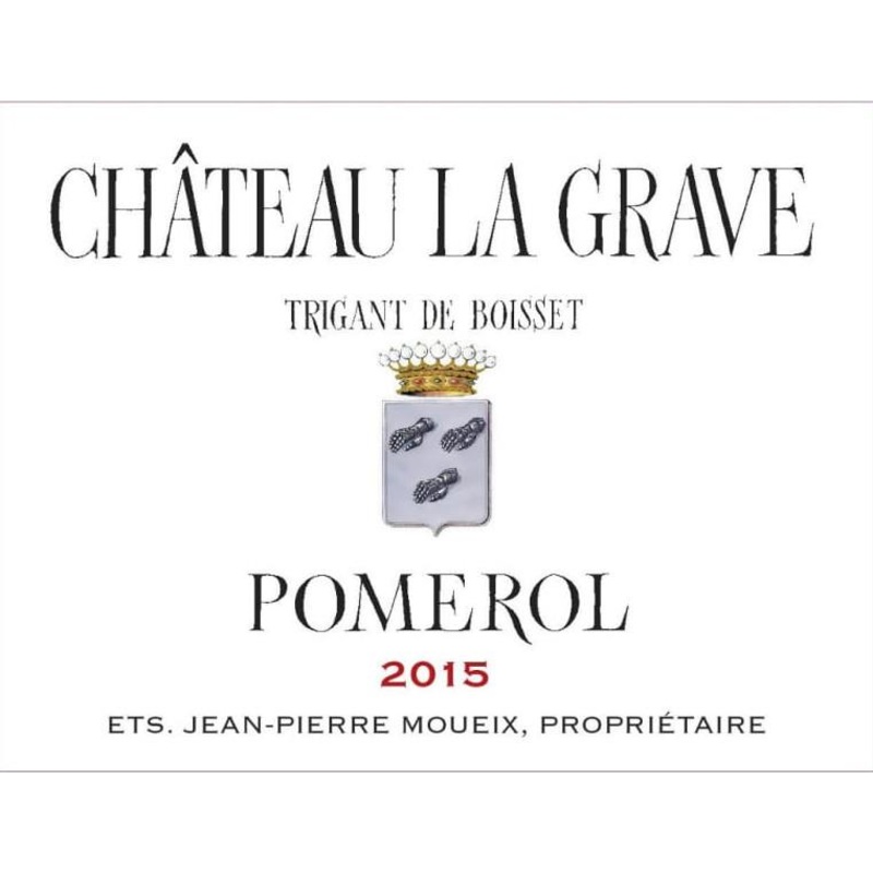 Chateau La Grave Pomerol AOC Red Bordeaux Blend 750ml