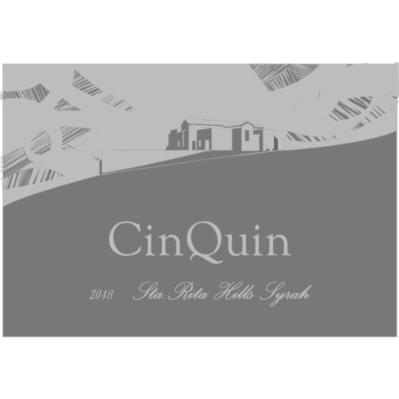 CinQuin Sta. Rita Hills Syrah 750ml