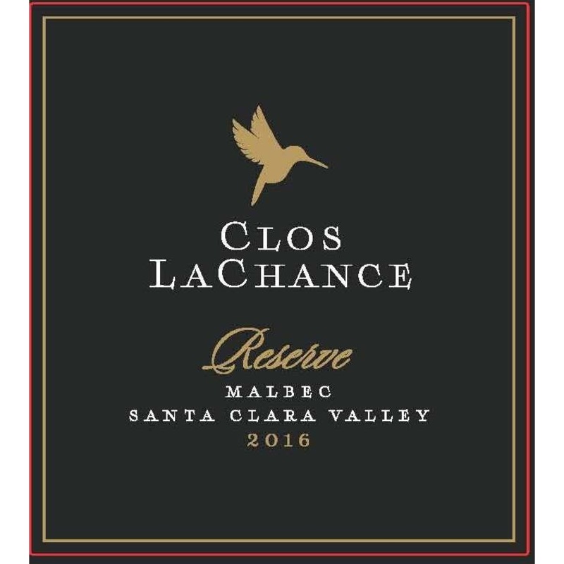 Clos LaChance Santa Clara Valley Reserve Malbec 750ml