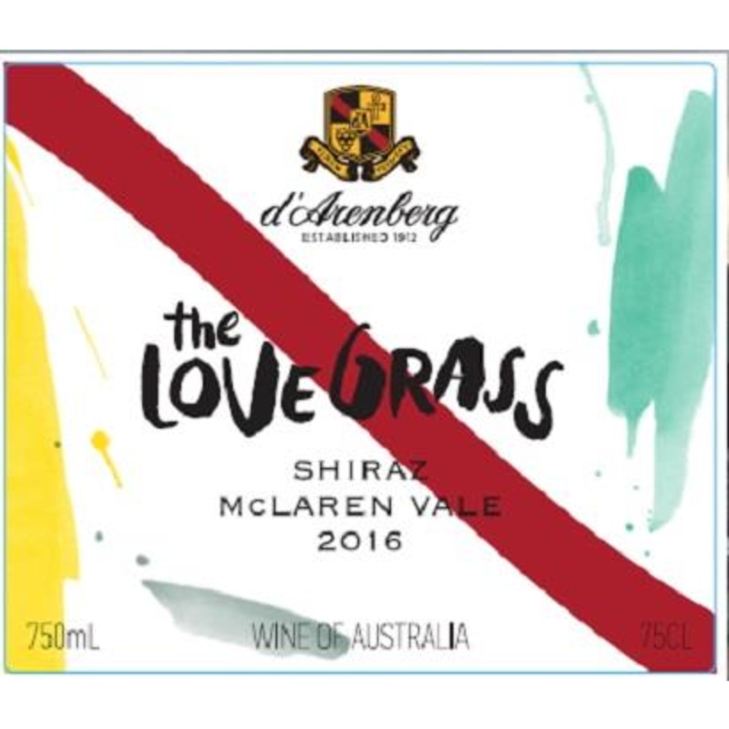 D’Arenberg Love Grass McLaren Vale Shiraz 750ml