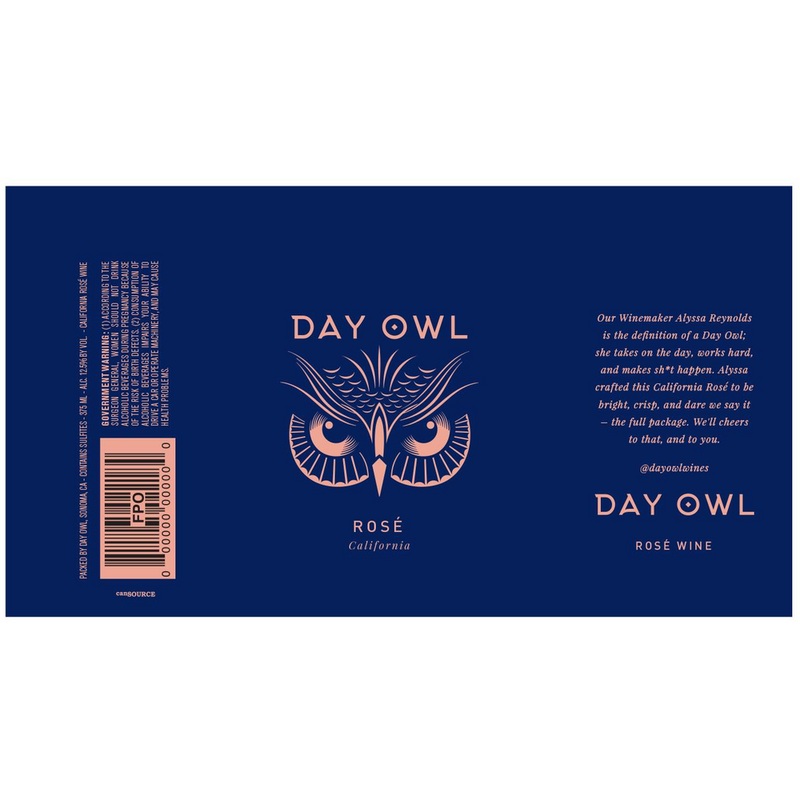 Day Owl California Rose 750ml