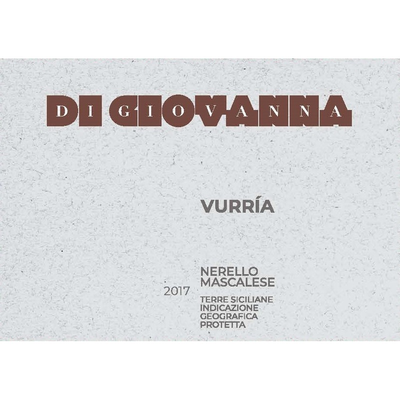 Di Giovanna Vurria Terre Siciliane Nerello Mascalese 750ml