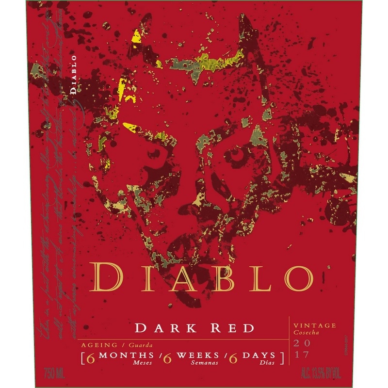 Diablo Maule Valley Dark Red Blend 750ml