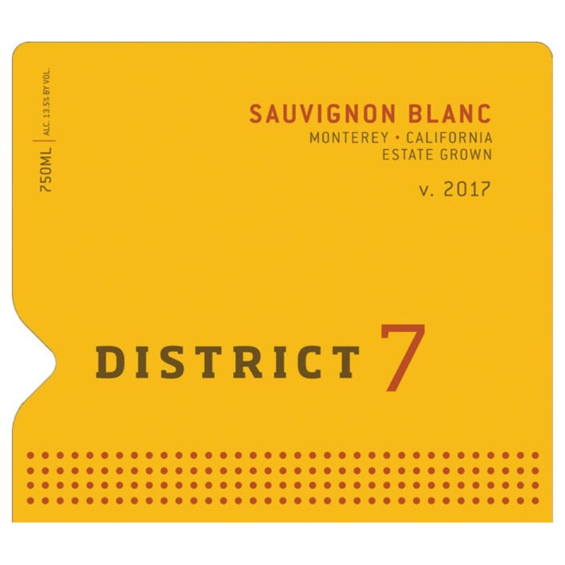 District 7 Monterey Sauvignon Blanc 750ml