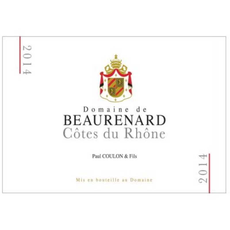 Domaine De Beaurenard Cotes Du Rhone Rouge 750ml