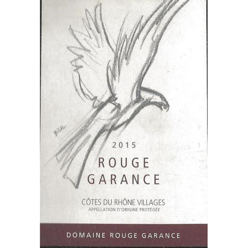 Domaine Rouge Garance Cotes du Rhone Villages 750ml
