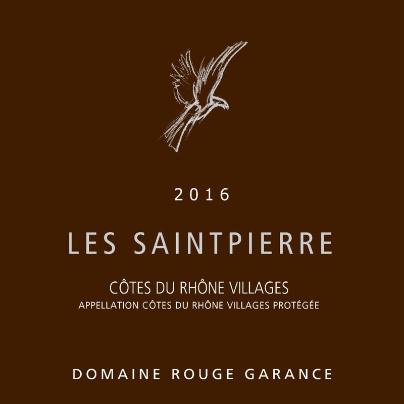 Domaine Rouge Garance Cotes Du Rhone Villages Les Saintpierre Red Blend 750ml