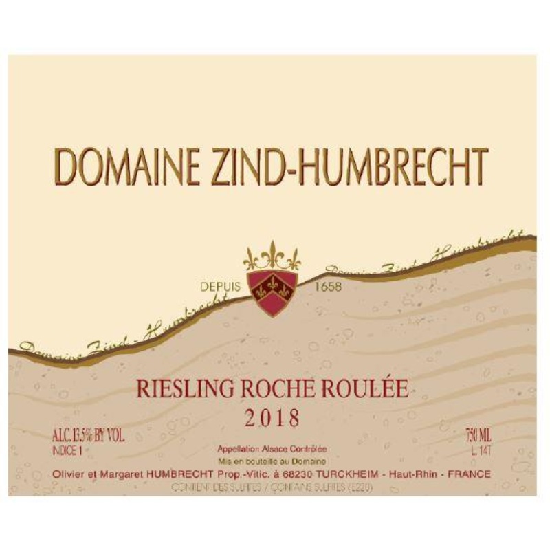 Domaine Zind-Humbrecht Alsace Roche Roulee Riesling 750ml