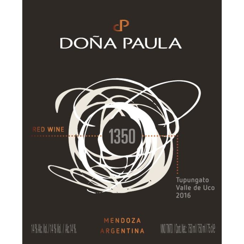 Dona Paula 1350 Tupungato Red Blend 750ml