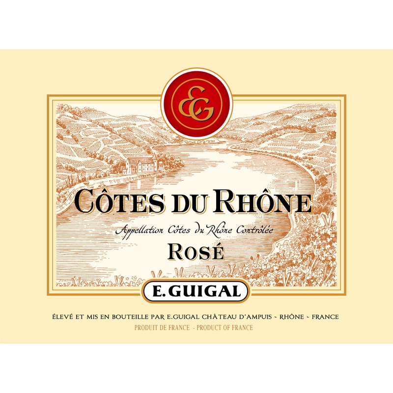 E. Guigal Cotes Du Rhone Rose 750ml