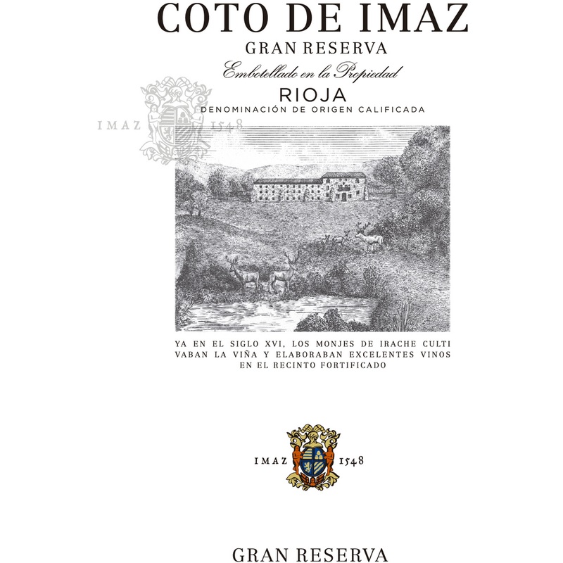 El Coto Imaz Rioja Gran Reserva DOC Tempranillo 750ml