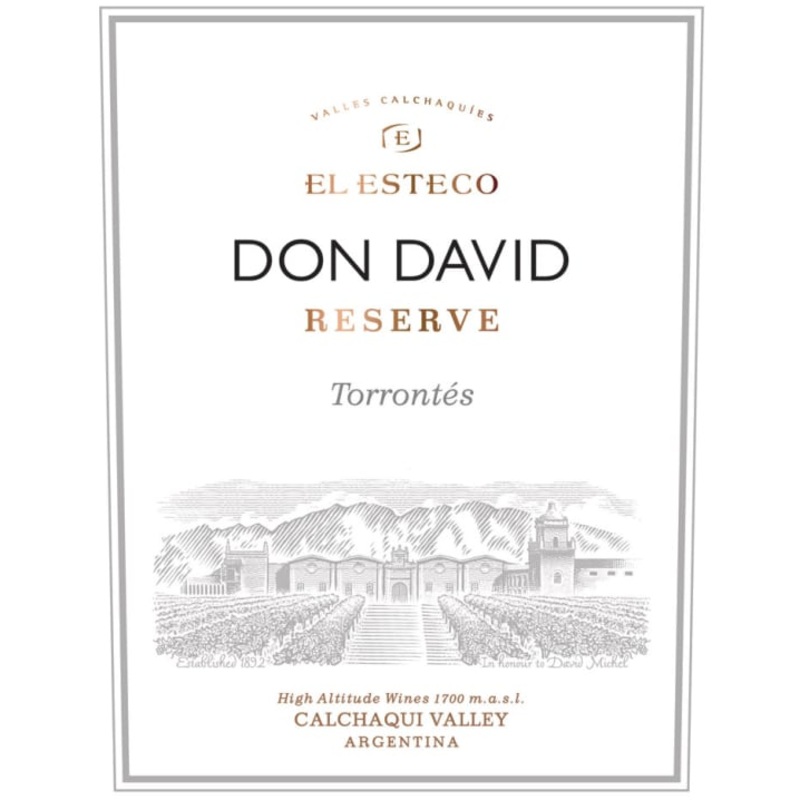 El Esteco Don David Reserve Cafayette Calchaqui Valley Torrontes 750ml