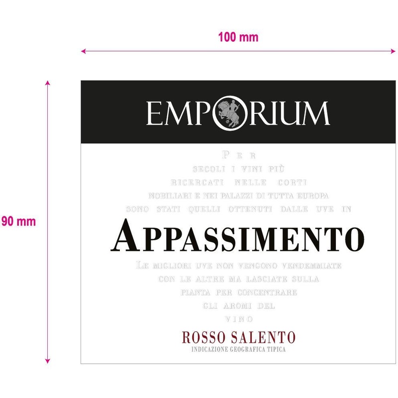 Emporium Appassimento Rosso Salento Red Blend 750ml