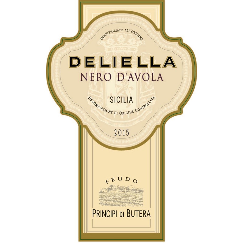 Feudo Principi Di Butera Deliella Sicily Nero D’Avola 750ml