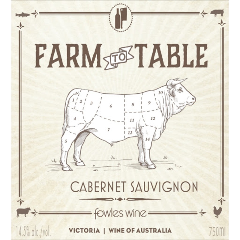 Fowles Wine Farm To Table Victoria Cabernet Sauvignon 750ml